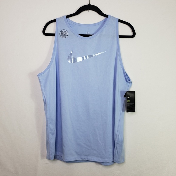 Nike Tops - NWT Womens Light Blue Nike Tee Size XL